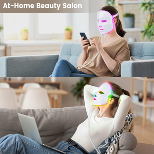 Điện mặt sản phẩm chăm sóc da chống lão hóa mặt nạ điều trị mụn trứng cá Silicone chăm sóc da trẻ hóa da Scrubber mặt nạ thiết bị - Product Image 5