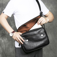 Sac à bandoulière en cuir de haute qualité sac à bandoulière pour hommes sac à main à bandoulière mallette en cuir pour hommes