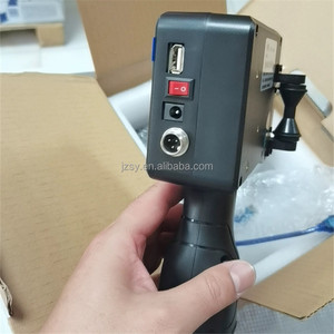 Máquina de codificación de fecha de producción de alta eficiencia, máquina de escribir láser Manual, tapa de cinta transportadora, línea de montaje de impresora de fecha de producción - Product Image 4