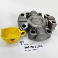Croisillon de cardan 561-20-71100 pour ensemble d'arbre de transmission de camion benne minier HD785-7