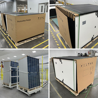 Panneau solaire photovoltaïque monocristallin 132 demi-cellules 210 mm N-Type Bifacial Étanche Compatible MC4 690W à 720W
