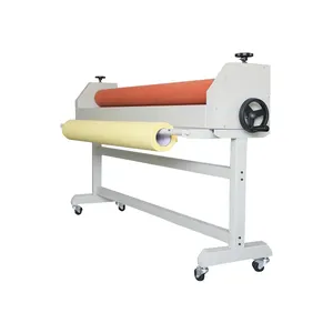 TSS1000mm mesin laminating dingin manual dengan dudukan/mesin laminasi vinil manual