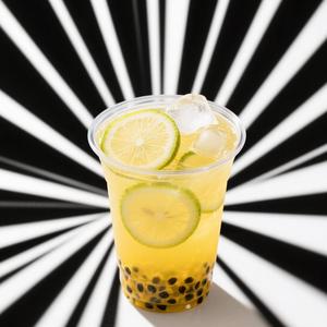 Eco-Friendly Disposable Split Boba Tea <b>Cups</b> Custom Boba <b>Cups</b> for Cafes and Restaurants for Bubble Tea and Iced Coffee - Product Image 3