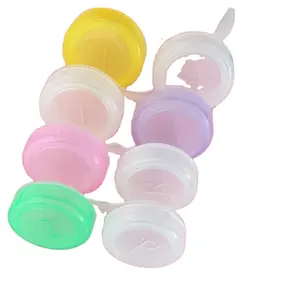 2022 Fashion Eye Contact Lens Case Color Case Clear Lens Box Lenses Contact