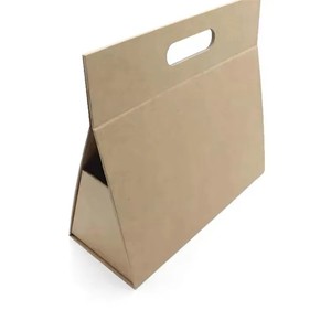 Boîte en papier pliable avec logo personnalisé, taille sur mesure et matériau écologique en carton kraft recyclé - Product Image 5