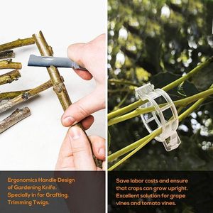 Kit <span class=keywords><strong>de</strong></span> Sécateurs et Cisailles <span class=keywords><strong>de</strong></span> Jardin pour la Taille des Feuilles, Outils <span class=keywords><strong>de</strong></span> Coupe pour Arbres Fruitiers, Outils <span class=keywords><strong>de</strong></span> Greffage DIY pour Jardin - Product Image 6