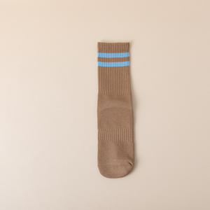 Chaussettes de yoga personnalisées pour hommes et femmes, Pointe Studio, barre de danse, adhérence collante, bambou, coton, chaussettes de sport avec logo antidérapant - Product Image 3