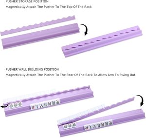 Soporte Magnético de Madera Duradero para Mahjong, Kit de 4 Piezas con Empujadores, Accesorio para Juego Familiar, Venta al por Mayor - Product Image 2