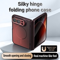 Étuis de téléphone portable magnétiques avec panneau arrière mat Fashion AG pour iPhone Duo avec protection d'écran avant, coque rigide antichoc