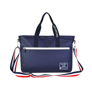 Sac de voyage multifonctionnel unisexe en polyester imperméable blanc avec fermeture éclair, motif personnalisé, grand format, léger, en Tyvek - Product Image 6