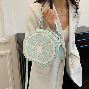 THK New Design Candy Color <b>Small</b> Round Girls Handbag Ladies Cute Crossbody Purse Fashion Daily Women Shoulder Bag for Young - Product Image 1