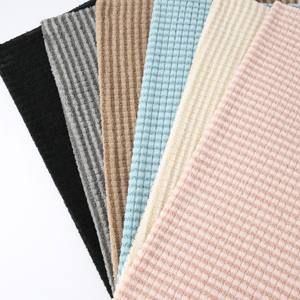 2022 nuovo stile 100% poliestere velluto venere in tessuto Plush Plain Pattern Super morbido eco-friendly ordito borse in velluto auto ragazze - Product Image 3