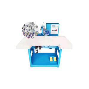 Máquina ultrasónica semiautomática para fijación de pedrería en Nigeria, para colocar pedrería en prendas de vestir - Product Image 6