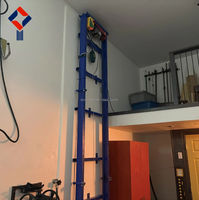 Kleiner Lastenaufzug 300kg 500kg Elektrischer Warenlift für Restaurant, Küche, Lager, Geschäft und Industrielle Materialhandhabung