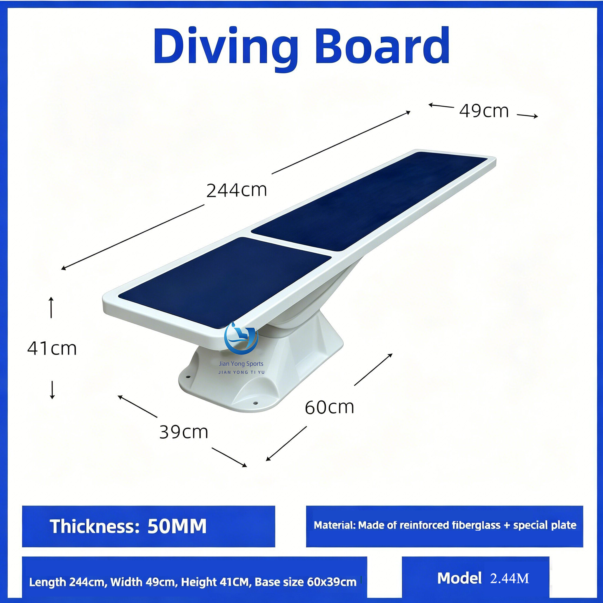 T-2440 Specification: 244 * 49 *41 cm