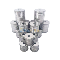 Elemen Filter Tekanan Hidrolik Baru 01.NL 100.10G.30.EPVA Bersertifikat CE, Saringan Oli Jaring Kawat Fiberglass 10 Mikron
