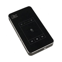 Projecteur DLP sans fil Wifi 4K-Laser, mini cinéma maison, cinéma 3D, TV 5G 480P, projecteur de cinéma en plein air rechargeable avec écran tactile