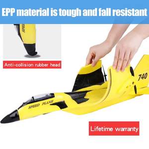 Télécommande 2.4GHz zy-740 hd, plan de vitesse, jouets d'extérieur, avion, caméra aérienne, modèles d'avion <span class=keywords><strong>rc</strong></span> - Product Image 4