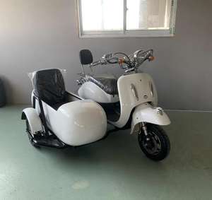 サイドカー電気60V 72V無効スクーター大人45km/h (24.9mph) ディスクブレーキ三輪車モビリティサイドカー - Product Image 6