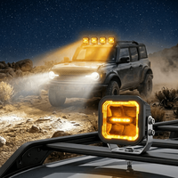 OEM ODM Lampes LED 3 pouces IP67 étanches tout-terrain pour Renault Duster Koleos Ford Focus Kuga Edge Fiat Fullback Pickup