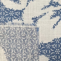 Toile de coton imprimée de haute qualité, 120 GSM, douce, respirante, 100% coton, utilisée pour les textiles de maison et les vêtements - Jupes