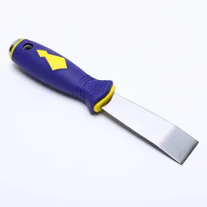 Construction Hand Tools Polishing Rubber Plastic Handle Putty Knife with Good Price