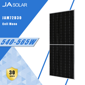 Paneles Solares JA <span class=keywords><strong>JAM72D30</strong></span> <span class=keywords><strong>540</strong></span>-565GB 540W 545W 550W 555w 560w 565w Alta Eficiencia Tipo N Bifacial Doble Vidrio para Sistema Solar JA - Product Image 4