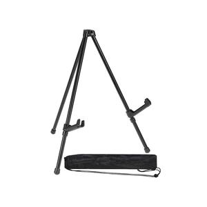 LISI 14in Petit trépied portable en aluminium noir Support de chevalet pour enseignes Poster Art Painting Fabriqué en métal durable - Product Image 1