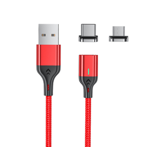 3 Trong 1 Phẳng Từ Sạc Cáp Greenport QC 3.0 Nhanh Chóng Sạc Truyền Dữ Liệu Từ Điện Thoại Sạc Cáp - Product Image 2