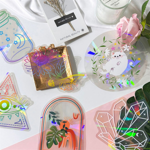 Coloré personnalisé impression arc-en-ciel fabricant autocollant oiseaux <span class=keywords><strong>Anti</strong></span> <span class=keywords><strong>Collision</strong></span> attrape-soleil fenêtre décalcomanies <span class=keywords><strong>pour</strong></span> la maison attrape-soleil autocollant - Product Image 6