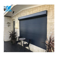 Protection de la vie privée personnalisée télécommande électrique solarium toiture volet roulant