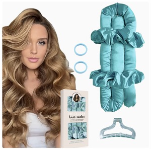 Kit de bouclage sans chaleur durable : bigoudi, bandeau et chouchou pour des boucles sans chaleur - Product Image 2