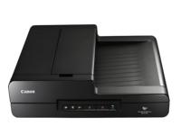 Scanner de documents de bureau A4 Canon imageFORMULA DR-F120 avec chargeur automatique de documents 50 feuilles + numérisation recto-verso à plat 20PPM couleur USB pour stockage et archivage de bureau
