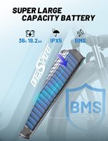 Bicicleta Eléctrica Urbana para Adultos ONESPORT de 250W 36V con Batería de Litio, Pedales Incluidos, Resistente al Agua IP54, Cuadro de Aluminio, Frenos de Disco Hidráulicos, 7 Velocidades