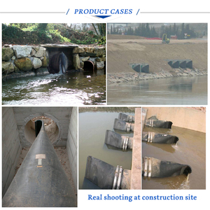 Tự động trở lại dòng chảy phòng chống loại nước mưa Ống lắp Neoprene Duckbill kiểm tra van cho nước mưa outfall - Product Image 6