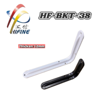 Supports muraux industriels en fer de 1,2 mm d'épaisseur, anti-rouille, revêtement poudré, pour étagères/armoires