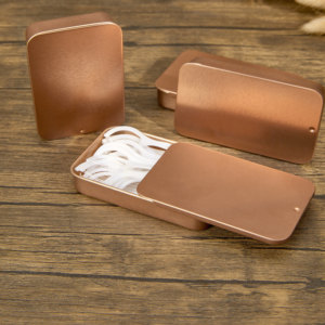 Nouvelle Offre : Boîte Coulissante en Fer Blanc pour Médiators de Guitare, Personnalisable (Couleur et Image), Peinture Alimentaire à l'Intérieur, Idéale pour Cadeau - Product Image 3