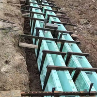 Pince de positionnement réglable pour coffrage BFD, outil de fixation en T pour le positionnement des cadres de coffrage de fossés et de poutres en béton