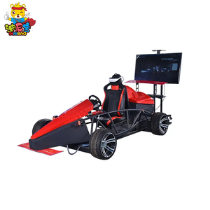 Machine de jeu de course automobile F1 attrayante 2024, VR <span class=keywords><strong>Gatlin</strong></span> 55LCD vidéo 9D, machine de course automobile VR - Product Image 4