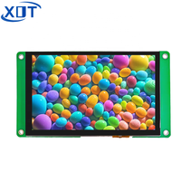 Module d'affichage LCD TFT XOT 5 pouces, résolution 800x480, rétroéclairage LED, luminosité 350, carte de pilote IPS, moniteur portable -20~70