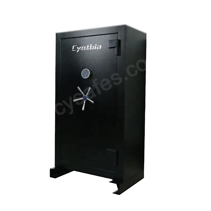 High Quality 32 Guns Safe 6mm Steel Gun Cabinet with 90 minutes Fireproof On Sale