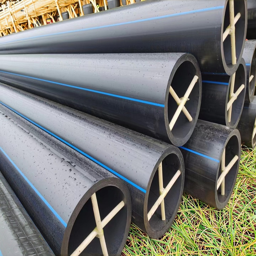 Высокое качество HDPE мягкий шланг гибкий фланец высокого давления PE дренажные ирригационные пластиковые трубы для воды для сварки труб