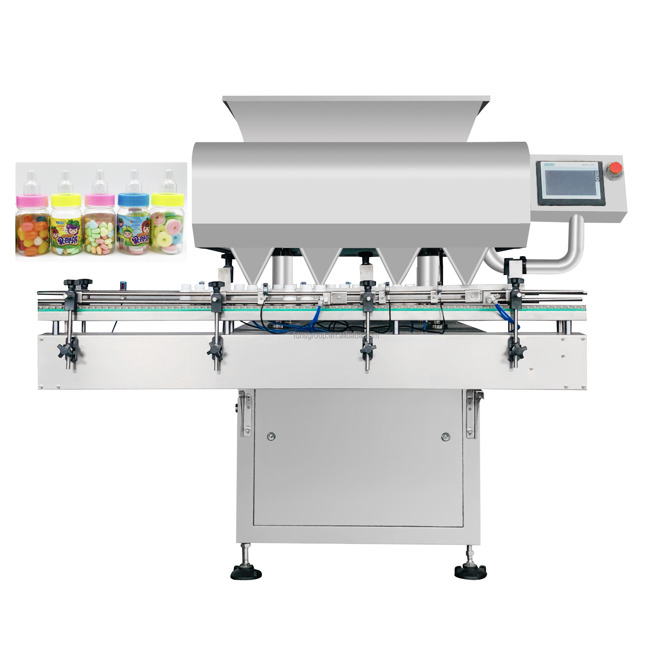 Машина для подсчета и розлива конфет