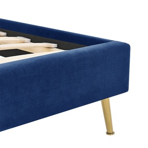 Willsoon elegante semplice letto <span class=keywords><strong>in</strong></span> <span class=keywords><strong>tessuto</strong></span> con materiale di rivestimento per mobili camera da letto - Product Image 5