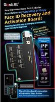 Qianli 4 en 1 iCopy Plus pour iPhone 7 à iphone 14 Face ID/LCD/vibrateur transfert programmeur EEPROM et batterie/carte d'éclairage