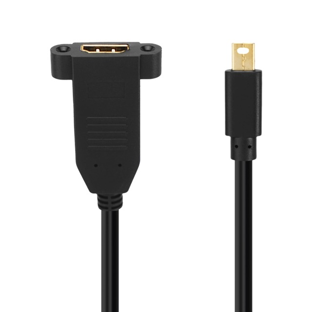 SSTELC Factory Wholesale Mini DP to HDMI AF Cable, 4K HD Stable Transmission Special Cable for Splicing Screen