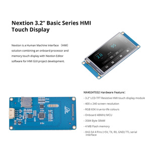 NEXTION NX4024T032 3.2HMI จอแสดงผล TFT จอ LCD อัจฉริยะ ใช้กับ IoT อุปกรณ์อิเล็กทรอนิกส์สำหรับผู้บริโภค จอแสดงผลแบบสัมผัส รุ่น L126 - Product Image 1