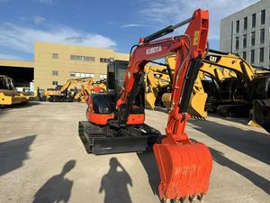 รถขุดตีนตะขาบขนาดเล็กมือสอง Kubota U55‑4 ของแท้จากญี่ปุ่น 5 ตัน ระบบไฮดรอลิก เหมาะสำหรับงานเทศบาล - Product Image 3