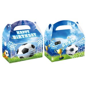 Pack de cadeaux pour fête de football Coupe du Monde 2026 : Sacs cadeaux, bracelets slap, autocollants, porte-clés pour fêtes d'<span class=keywords><strong>anniversaire</strong></span> de garçons sur le thème du football - Product Image 5