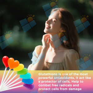 Suni Oem Odm Glutathion Collageen Glow Lolly 'S In Zak Private Label Huid Whitening Glutathion Lolly 'S Met Collageen - Product Image 4